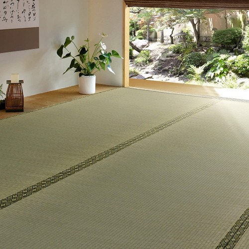 Tappeto hagiwara igusa - hagiwara, verde