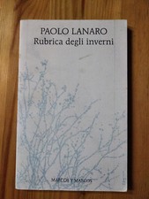 RUBRICA DEGLI INVERNI di PAOLO LANARO ed MARCOS Y MARCOS