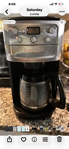Cuisinart burr grind brew - cuisinart,