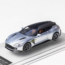 KM 1/64 Aston Martin Vanquish Zagato Shooting Brake Argento Modello Diecast