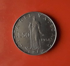 50 LIRE 1958 VATICANO FDC