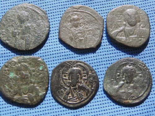 Follis anonimo bizantino - 1,
