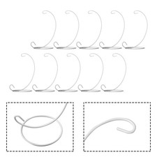 5/10 pezzi porta palline di Natale ornamenti da appendere espositore appendiabit