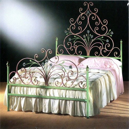 Letto matrimoniale artistico - letto,