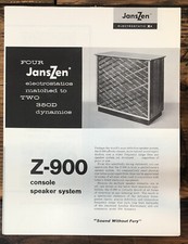 Janszen Z-900 Manuale di