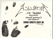 Metallica raro poster vintage - raro,