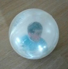 PALLINA-BIGLIA-BALL - Ciclisti anni 60 - originali - MAINO - giallo