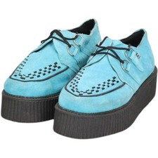 Scarpe creeper TUK scamosciate plateau, taglia 8 uomo 26,0 cm