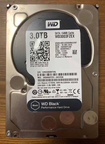Modello raro western digital - modello,