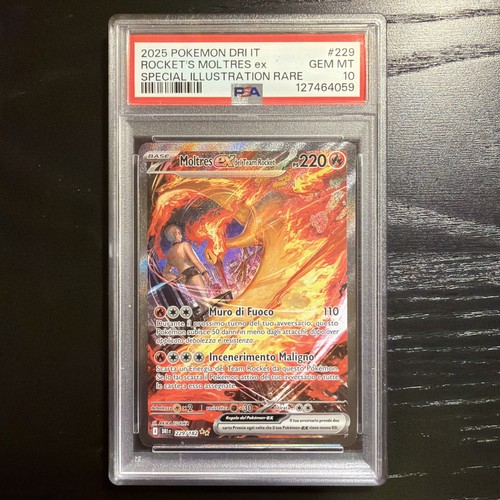 Moltres del team rocket psa - team,