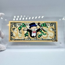 Mr Monopoly Money Art Dollar