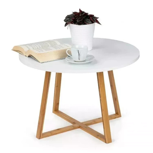 Round coffee table - table,