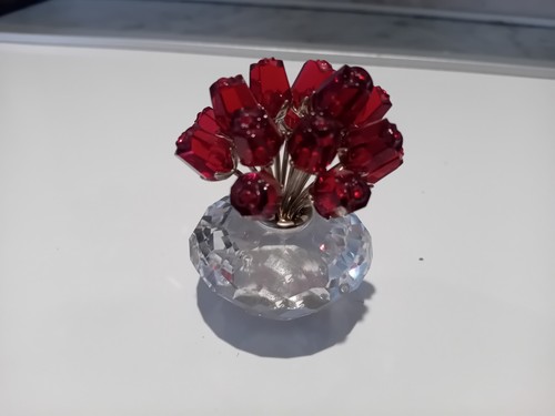 Swarovski vase roses 2002 - vase, of