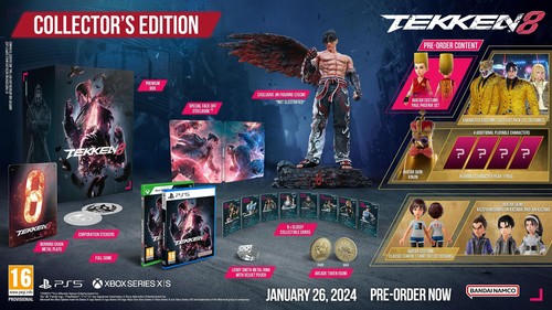 Tekken collector edition - 8,