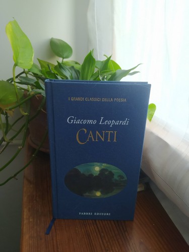 Libro canti leopardi - canti, di