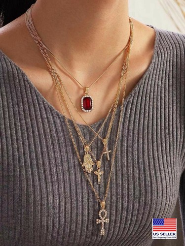 Collana donna moda cristallo
