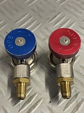 Raccordi Rubinetti alta bassa pressione aria condizionata SAE 1/4 GAS R134A