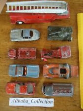 Lotto Giocattoli Vecchia Serie Macchina Metallo 1/43e DINKY Toys O Altre