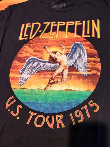Shirt led zeppelin tour - t-shirt,