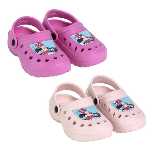 Ciabatte minnie rosa scuro - rosa,