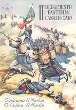 Cartolina 11° Reggimento