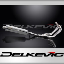 Yamaha XJ600 Diversion 1992-2004 Scarico Completo 4-1 450mm Ovale Silenziatore Inox