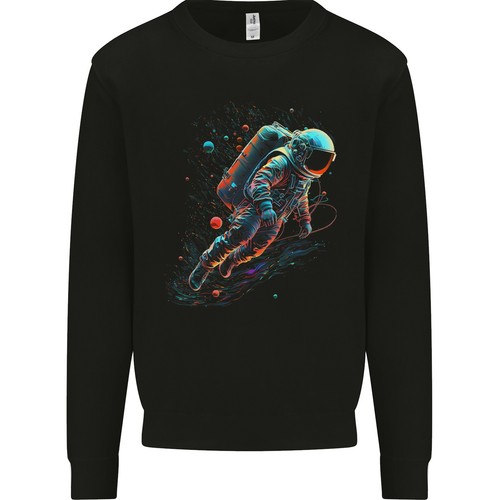 Astronauta nello spazio - un,