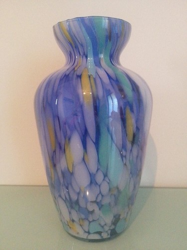 Grande vaso vetro artistico - vetro,
