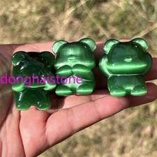 Green Cat's eye Three No bears