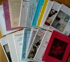 lotto 18 cataloghi di librerie