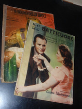 CINEMA ILLUSTRAZIONE ANNI '30 – IL SEGNO DELLA CROCE+BATTICUORE - ALMIRANTE ECC.