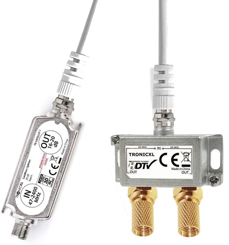 Amplificatore sat 20db - amplificatore, +