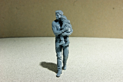Figurina papà porta bambino