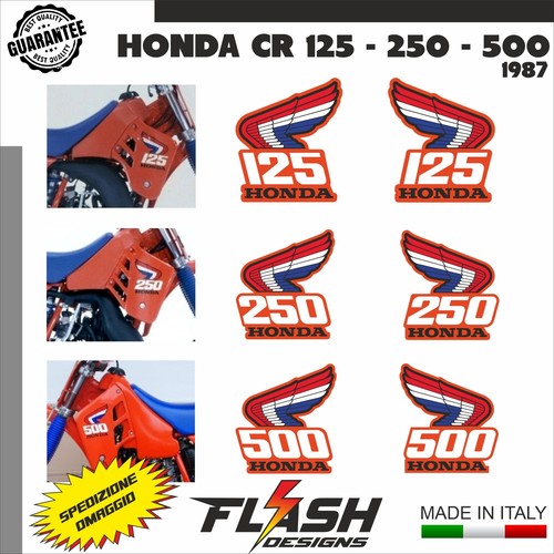 Honda 125 250 500 1987 - cr, kit