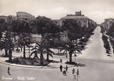 Cartolina sassari viale - sassari, ,viale