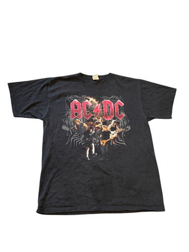 Shirt vintage dc black - ac/dc,