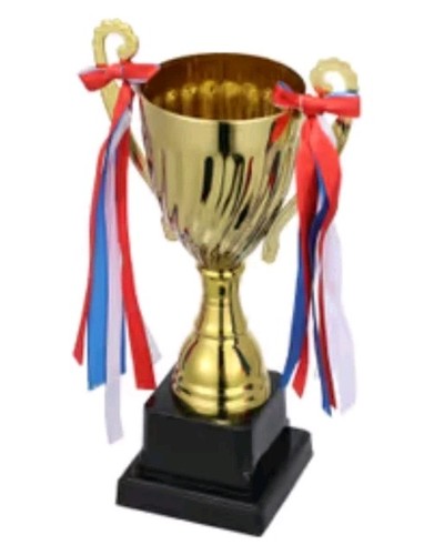 Coppa trofeo metallo dorato - , 24