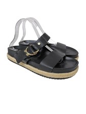 ZARA Sandalo comodo Donna Sandalo Taglia IT 40 nero stile casual