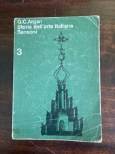 G. C. Argan: Storia dell'Arte
