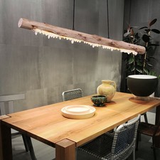 Lampada di Legno Pendente Casa