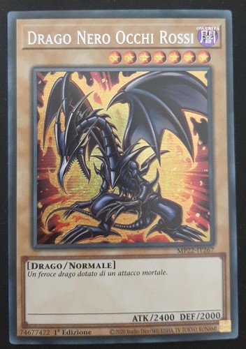 Drago nero occhi - nero, rara