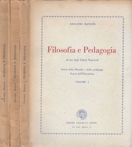Filosofia pedagogia vol - e,