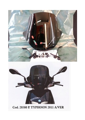 Cupolino fume piaggio typhoon - cupolino,