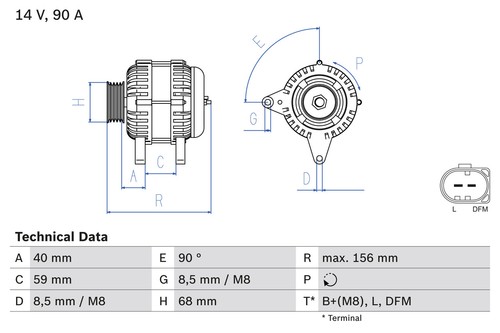 Bosch 986 041 - bosch, 230