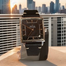 Zenith Respirator Stellina JFK Vintage Calibro Zenith 2542PC a carica automatica