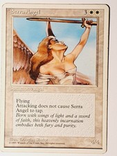serra angel 4th edition    MTG