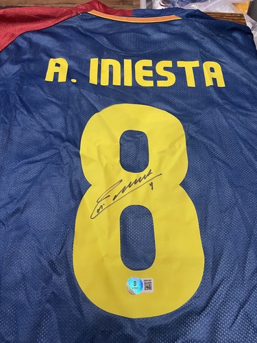 Maglia calcio firmata andres - maglia,