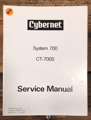 Cybernet system 700 700s - cybernet,