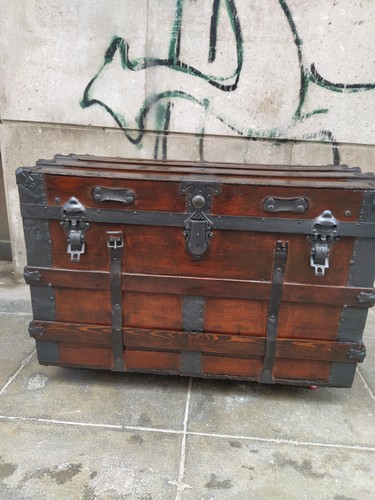 Antico baule viaggio - antico,