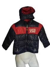 GUESS Piumino Da Bambino Giubbotto Giubbino Casual Antivento Jacket Size 5 Anni